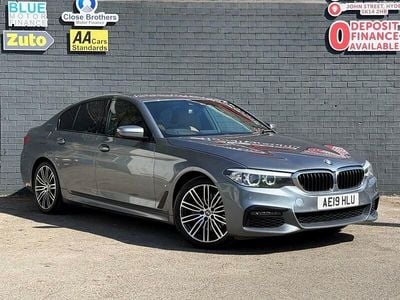 Begagnad BMW 530e M Sport 2019 Blå Sedan