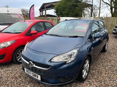 Blue Used 2017 Vauxhall Corsa Hatchback | £4,395 (Good price)