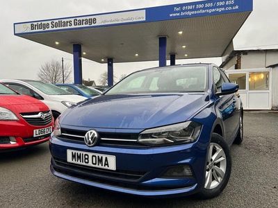 Blue Used 2018 VW Polo SE Hatchback | £10,795 (Fair price)