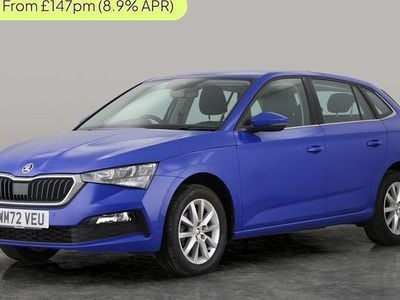 Used Skoda Scala SE Technology 110 HP (80 kW) 2023 Blue Hatchback