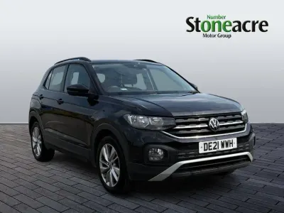 Used VW T-Cross SE 110 HP (80 kW) 2021 Black SUV