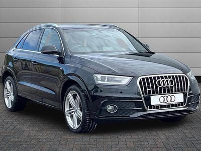 Used Audi Q3 S-line plus 170 HP (125 kW) 2014 Mythos black SUV