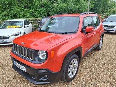 Used Jeep Renegade Longitude 170 HP (125 kW) 2015 Orange SUV