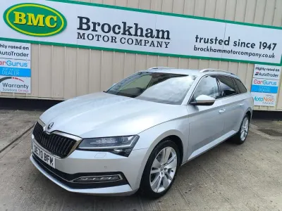 Used Skoda Superb SE L 150 HP (110 kW) 2020 Silver Estate