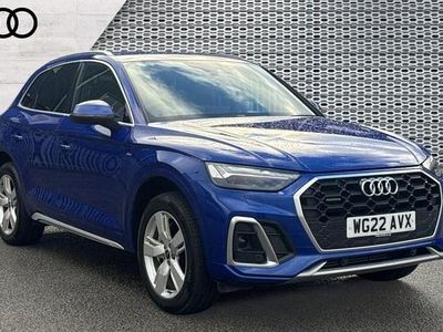 Used Audi Q5 S-Line 299 HP (219 kW) 2022 Blue  SUV