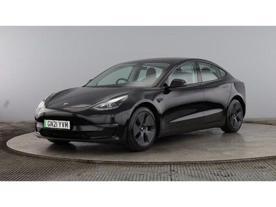 Black Used 2021 Tesla Model 3 Long Range AWD Sedan | £14,000 (Fair price)