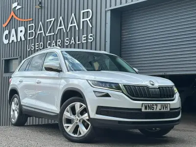Used Skoda Kodiaq 150 HP (110 kW) 2017 White SUV