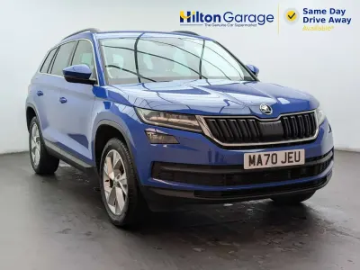 Used Skoda Kodiaq SE L 150 HP (110 kW) 2020 Blue SUV