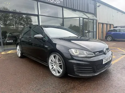 Used VW Golf VII GTD 2016 Black Hatchback