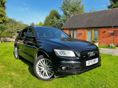 Used Audi Q5 S-line plus 190 HP (139 kW) 2015 Black SUV
