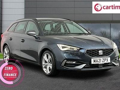 Used Seat Leon FR 150 HP (110 kW) 2021 Grey Estate
