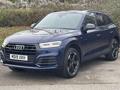 Blue Used 2019 Audi Q5 Black Edition SUV | £22,400 (Good price)