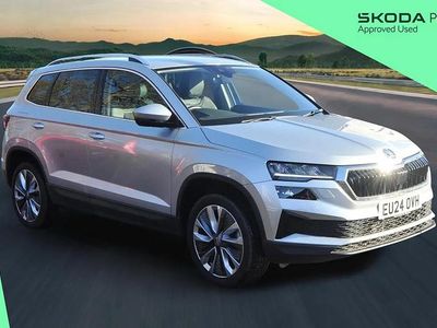 Used Skoda Karoq SE L 148 HP (108 kW) 2024 Brilliant silver metallic SUV