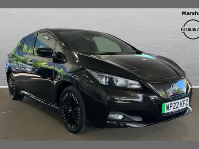 Used Nissan Leaf N-Connecta 108 kW (147 HP) 2022 Black Hatchback
