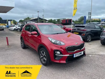 Used Kia Sportage 136 HP (100 kW) 2019 Red SUV
