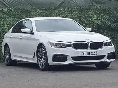 Used BMW 520 M Sport 190 HP (139 kW) 2019 White Sedan