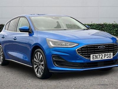 Blue Used 2023 Ford Focus Titanium X Hatchback | £18,100 (Fair price)