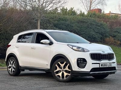 Used Kia Sportage GT-Line 134 HP (98 kW) 2016 White SUV