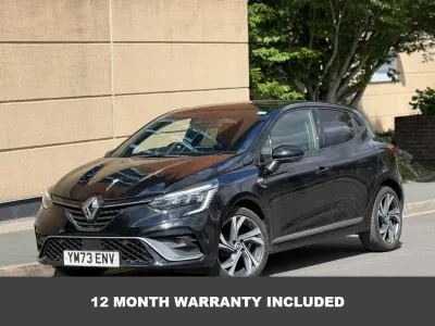 Used Renault Clio V RS Line 90 HP (66 kW) 2023 Black Hatchback