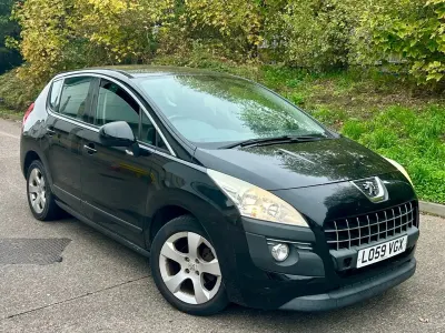 Używany Peugeot 3008 Sport 112 KM (82 kW) 2010 Czarny Hatchback