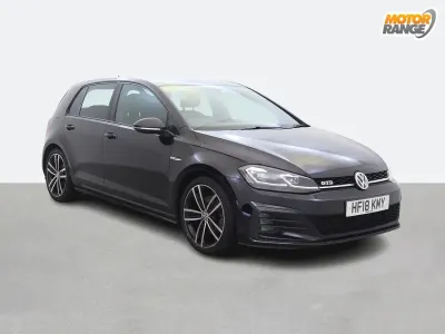 Used VW Golf VII GTD 184 HP (135 kW) 2018 Black Hatchback