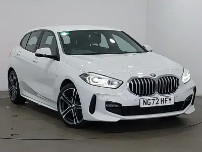 Used BMW 118 M Sport 136 HP (100 kW) 2023 White Hatchback