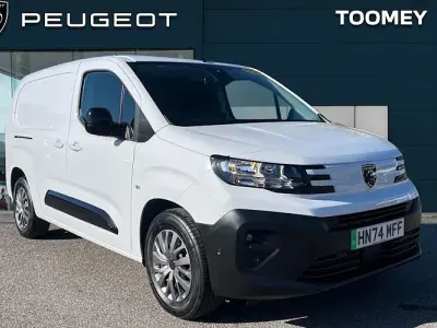 Used Peugeot E-Partner 100 kW (136 HP) 2024 White MPV
