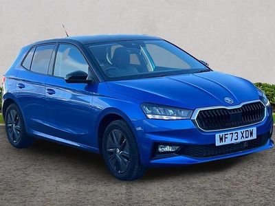 Used Skoda Fabia Colour Edition 108 HP (79 kW) 2023 Blue Hatchback