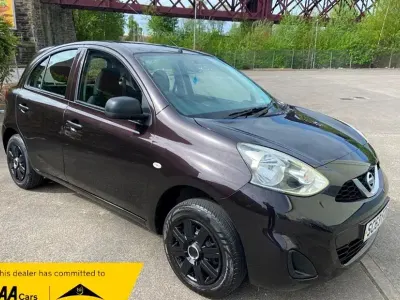 Używany Nissan Micra Visia 80 KM (58 kW) 2014 Czarny Hatchback