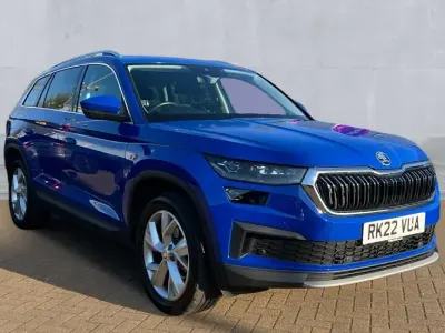 Used Skoda Kodiaq SE L 150 HP (110 kW) 2022 Energy blue SUV