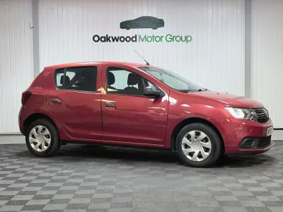 Used Dacia Sandero Ambiance 2018 Red Hatchback