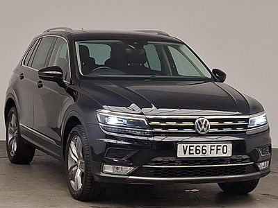 Black Used 2016 VW Tiguan SEL SUV | £13,498 (Fair price)