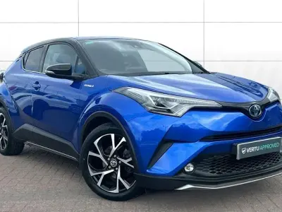 Used Toyota C-HR 122 HP (89 kW) 2018 Blue SUV