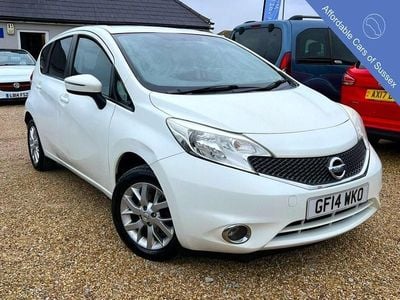 Used Nissan Note Acenta 80 HP (58 kW) 2014 White Hatchback