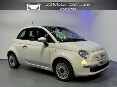 Used Fiat 500 Lounge 69 HP (50 kW) 2013 White Hatchback