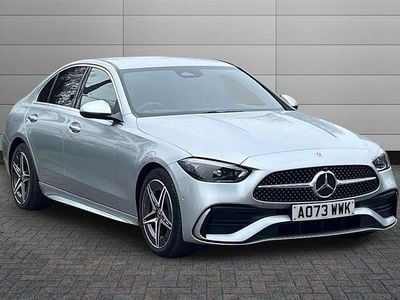 Used Mercedes C300e AMG Line Premium 313 HP (230 kW) 2023 High tech silver Sedan