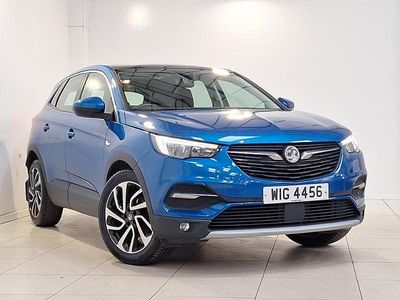 Used Vauxhall Grandland X Elite 130 HP (95 kW) 2019 Blue SUV