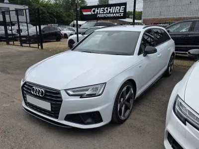 Used Audi A4 Black Edition 148 HP (108 kW) 2019 White Estate