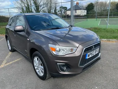 Used Mitsubishi ASX 115 HP (84 kW) 2013 Brown SUV