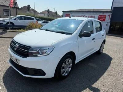 Used Dacia Sandero Ambiance 2017 White Hatchback