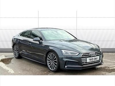 Grey Used 2019 Audi A5 Sportback S-Line Hatchback | £18,055 (Fair price)
