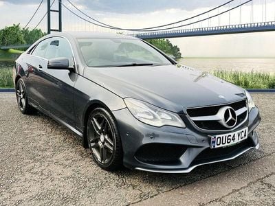 Grey Used 2014 Mercedes E220 AMG line Coupe | £7,990 (Fair price)
