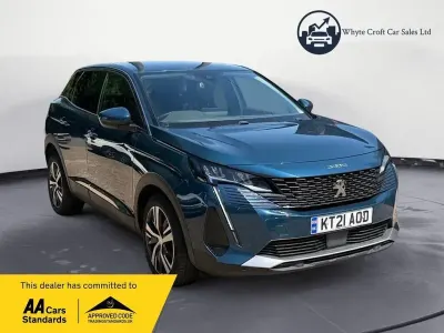 Used Peugeot 3008 Allure 131 HP (96 kW) 2021 Blue SUV