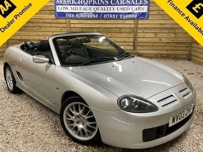 Used MG TF 135 HP (99 kW) 2003 Silver Cabriolet
