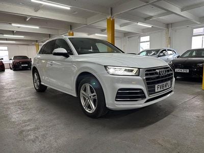 Used Audi Q5 S-Line 190 HP (139 kW) 2018 White SUV
