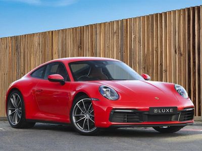 Used Porsche 992 385 HP (283 kW) 2023 Red Coupe