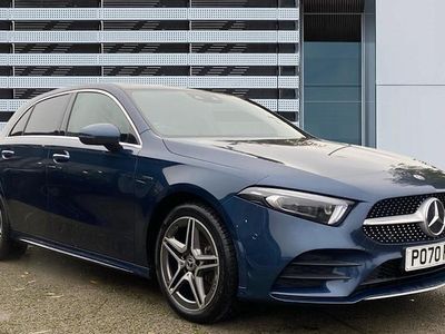 Blue Used 2020 Mercedes A250 AMG Line Premium Plus Hatchback | £21,070 (A bit pricey)