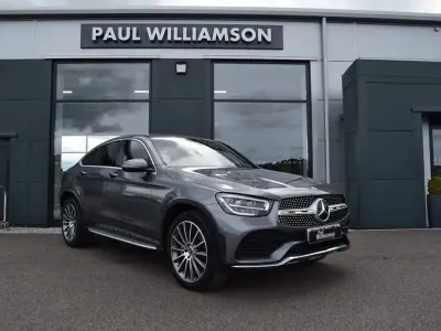 Second-hand Mercedes GLC220 AMG Line Premium 2023 Gri Coupe