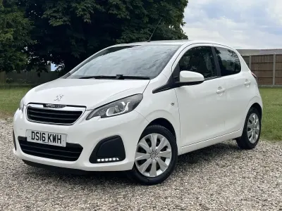 Used Peugeot 108 Active 2016 White Hatchback