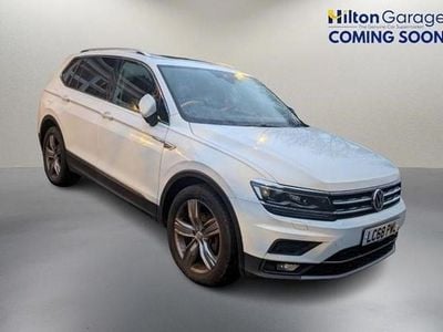 White Used 2018 VW Tiguan Allspace SEL SUV | £17,650 (Fair price)